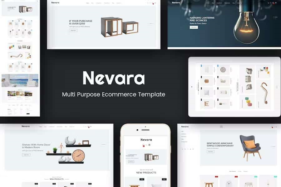 NEVARA – RESPONSIVE FURNITURE & INTERIOR MAGENTO 2 THEME